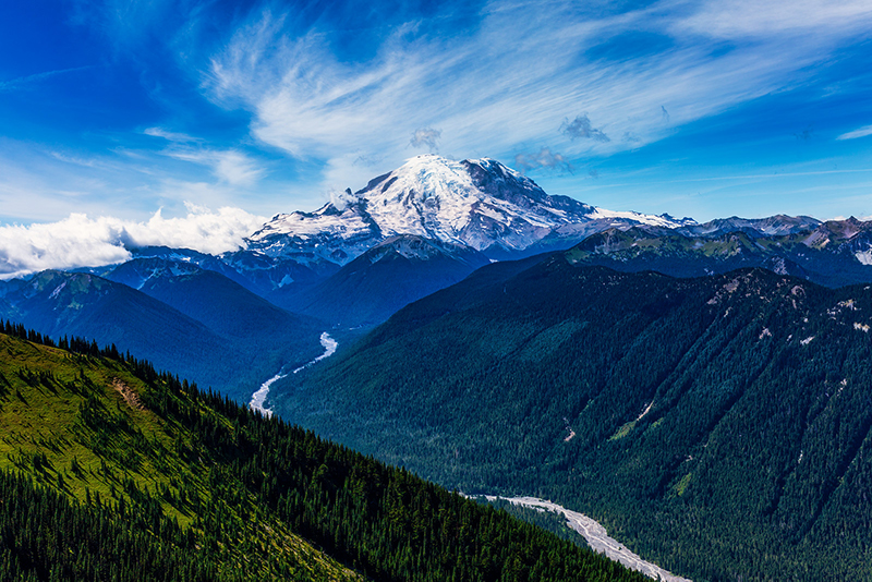 Crystal Mountain View of Mt. Rainier